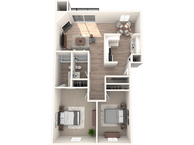 2x2 A R201 floor plan